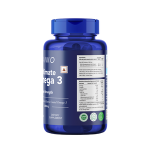 Aiwo Ultimate Omega 3 Triple Strength 460mg EPA & 380mg DHA 1000mg