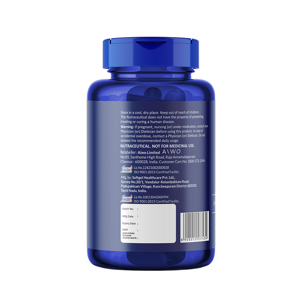 Aiwo Ultimate Omega 3 Triple Strength 460mg EPA & 380mg DHA 1000mg