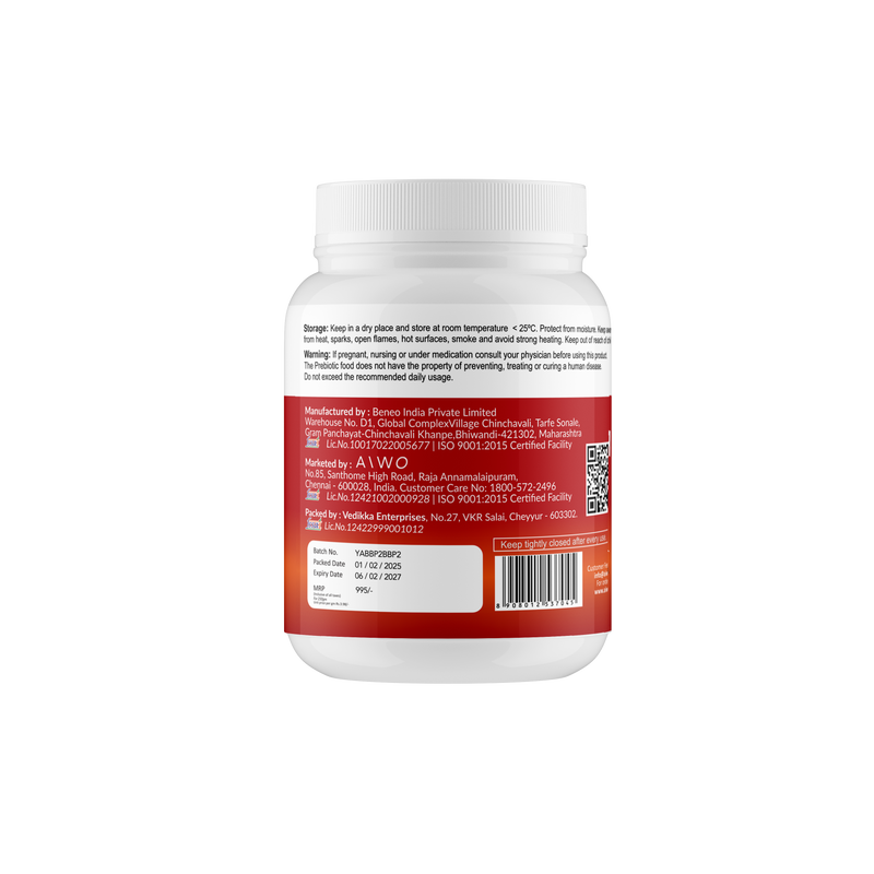 AIWO Prebiotik-D Oligofructose with Inulin 250g