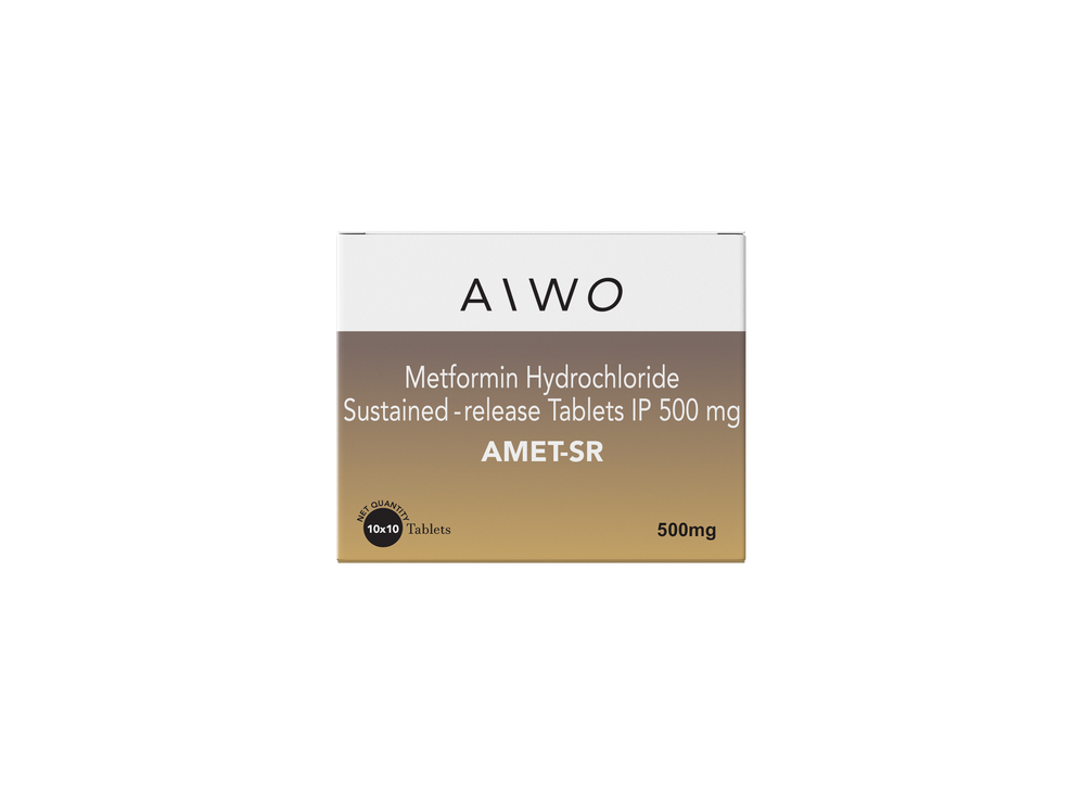 AIWO AMET SR Metformin HCl 500mg