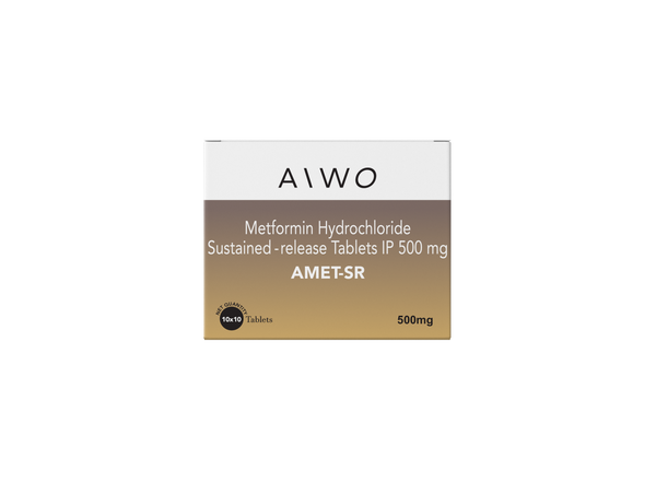 AIWO AMET SR Metformin HCl 500mg