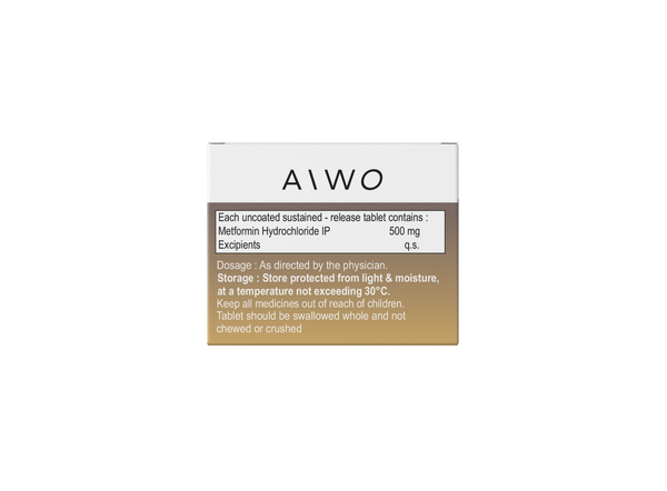 AIWO AMET SR Metformin HCl 500mg