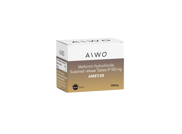 AIWO AMET SR Metformin HCl 500mg