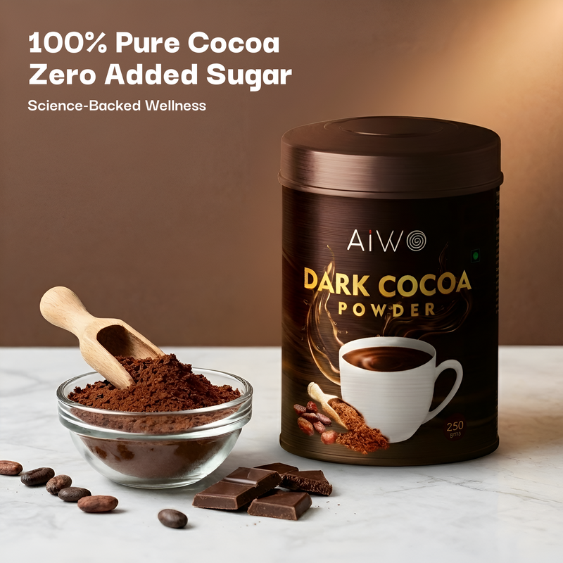 AIWO Dark Cocoa Powder 250g