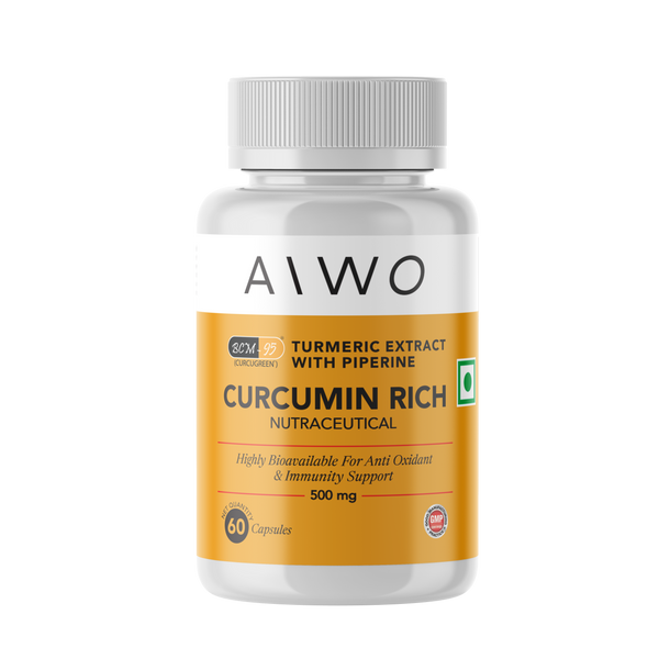 AIWO Curcumin Rich 500mg (BCM-95®)