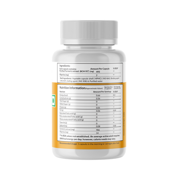 AIWO Curcumin Rich 500mg (BCM-95®)