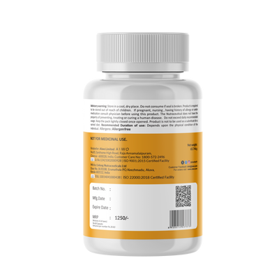 AIWO Curcumin Rich 500mg (BCM-95®)
