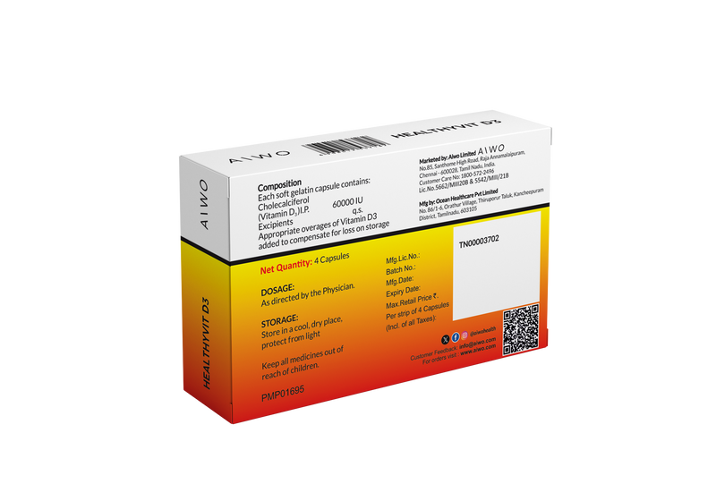 Aiwo HealthyVitD3 60000