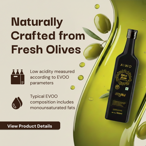 AIWO Olive Aura Extra Virgin Olive Oil 500ml