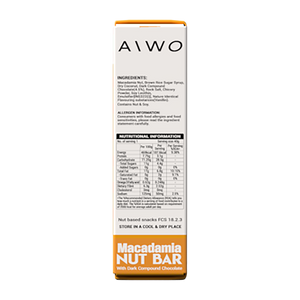 AIWO Macadamia Nut Bars