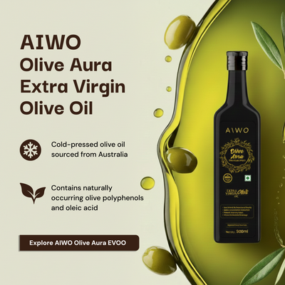 AIWO Olive Aura Extra Virgin Olive Oil 500ml
